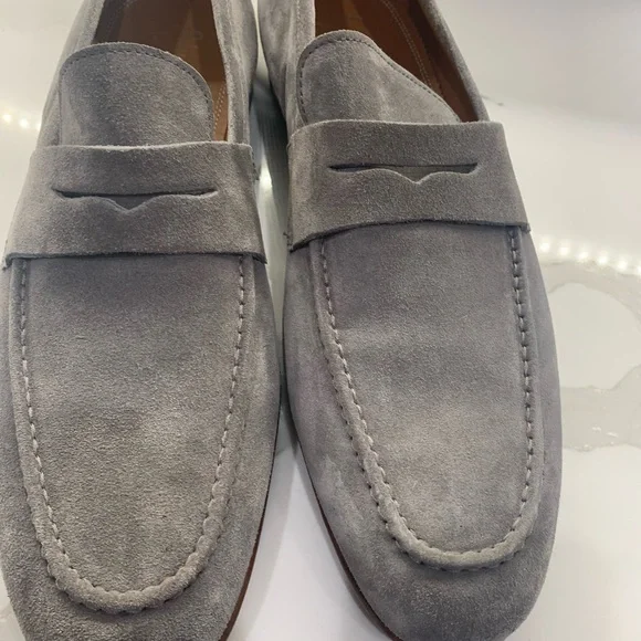 Antonio Maurizi size 43 color Tan/Piombi Brand new with box mens shoes - Picture 10 of 11